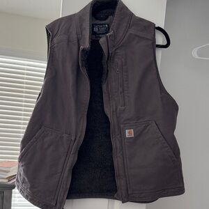 Carhartt Dark Brown Utility Vest